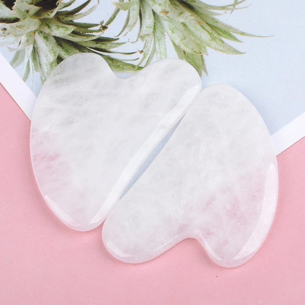 Jade Serenity Gua Sha Board - Natural Facial Massage Tool