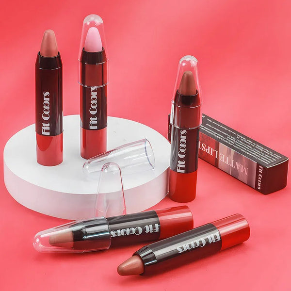 Matte Lip Liner: Waterproof Contour Pencil